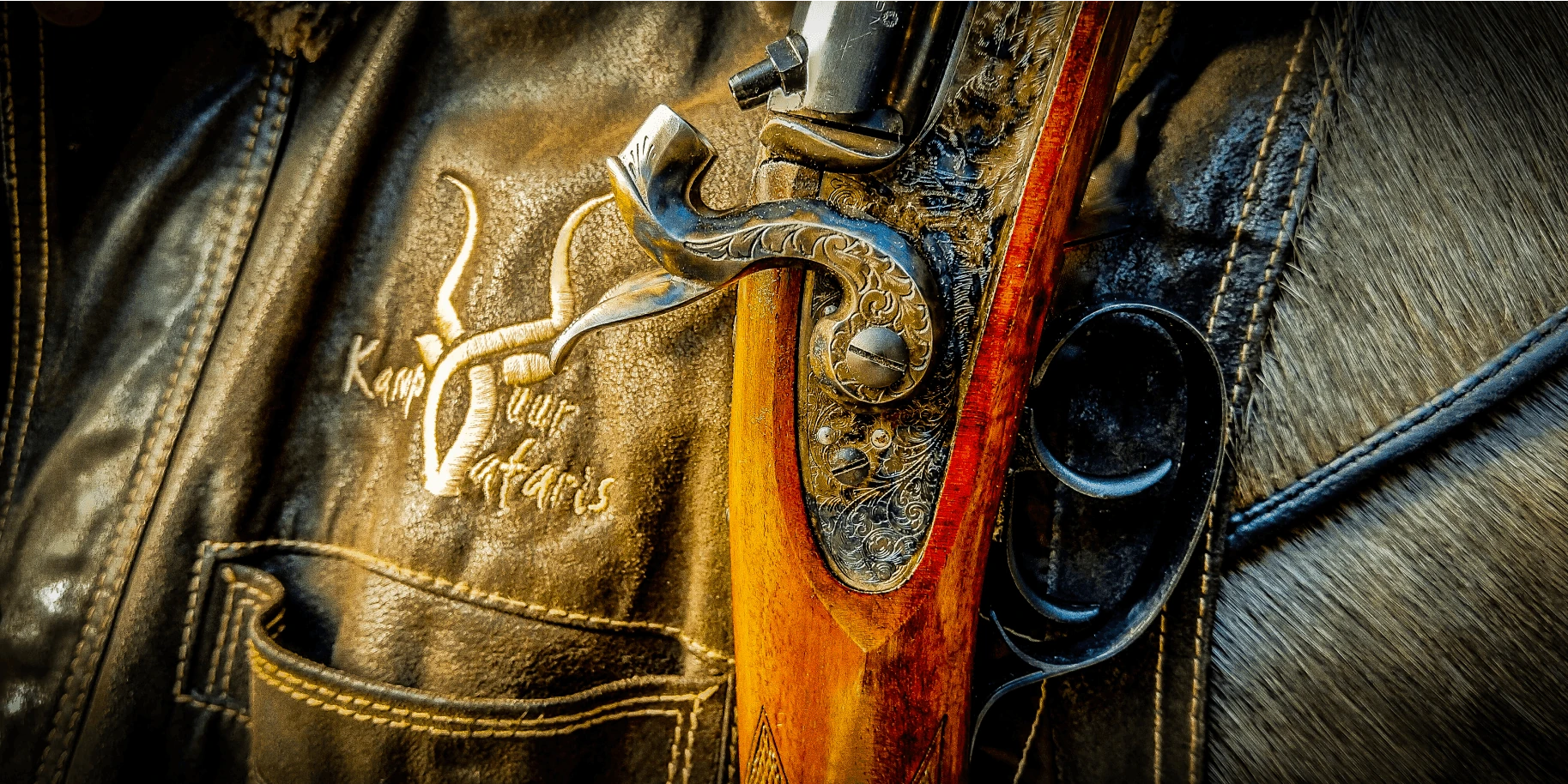 Rustic leather texture
